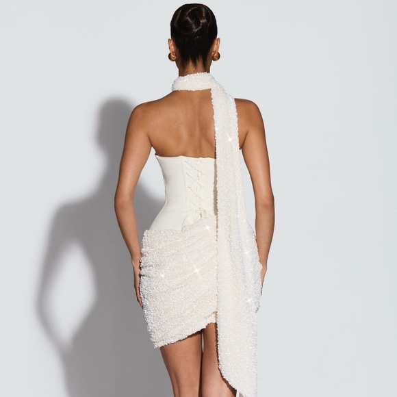 Babyboo Fashion Denise White Mini Dress - Picture 3 of 7